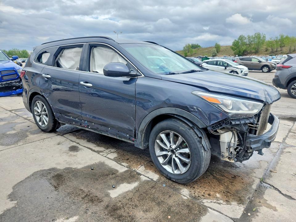 2017 Hyundai Santa fe VIN KM8SMDHF3HU244481 COPART salvage auction — FRONT END, Co - Public - Salvage Title, sold $1,150 on 2026-07-27 (photo 4)