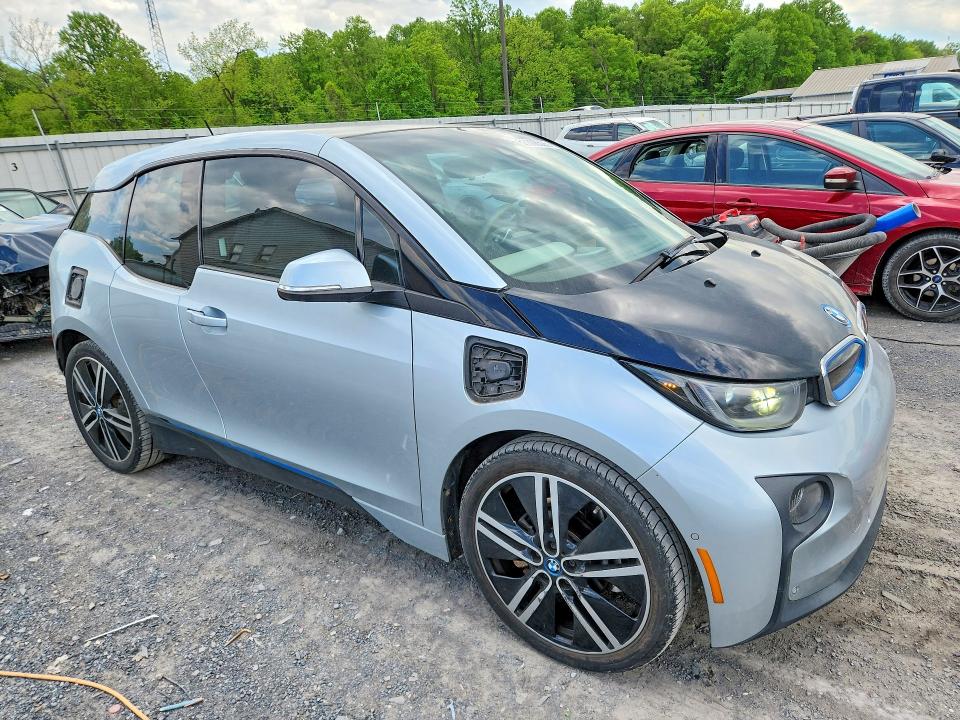 2014 BMW I3 VIN WBY1Z4C51EVX62917 COPART salvage auction — FRONT END, Md - Cert Of Salvage > 75% Damage, sold $1,100 on 2026-07-27 (photo 4)