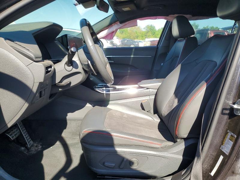 2021 Hyundai Sonata VIN 5NPEJ4J24MH118037 COPART salvage auction — FRONT END, Il - Salvage Certificate, sold $5,300 on 2026-07-31 (photo 7)
