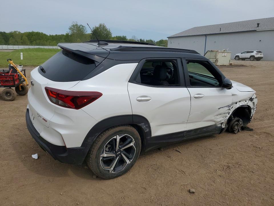 2022 Chevrolet Trailblazer VIN KL79MUSL6NB016397 COPART salvage auction — SIDE, Oh - Cert Of Title-Salvage, sold $5,200 on 2026-07-27 (photo 3)