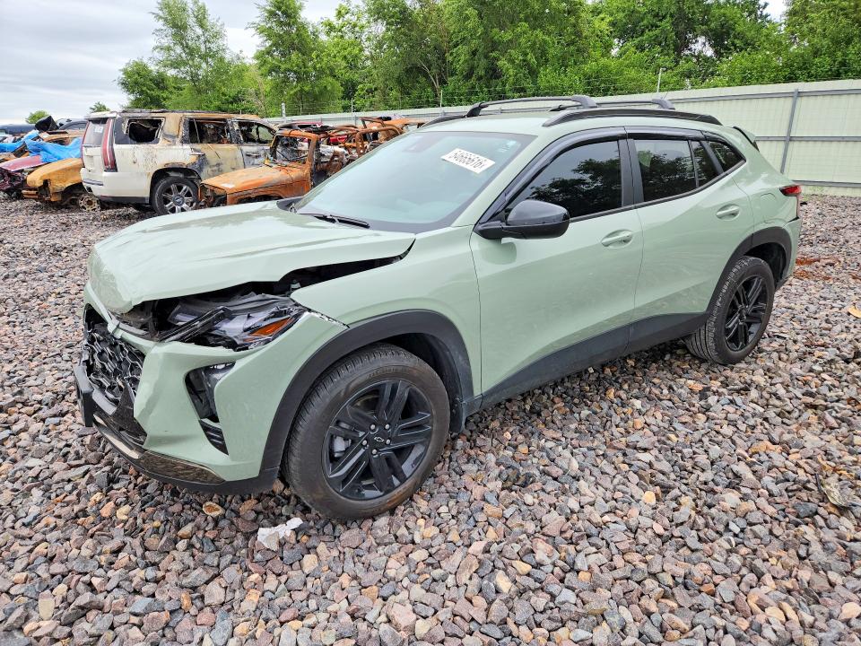 2024 Chevrolet Trax VIN KL77LKE22RC211804 COPART salvage auction — FRONT END, Il - Salvage Certificate, sold $4,200 on 2026-07-20 (photo 1)