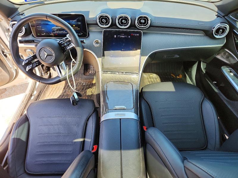 2023 Mercedes-benz C-klasse VIN W1KAF4GBXPR144801 COPART salvage auction — NORMAL WEAR, TX - SALVAGE VEHICLE TITLE, sold $19,000 on 2026-07-30 (photo 8)