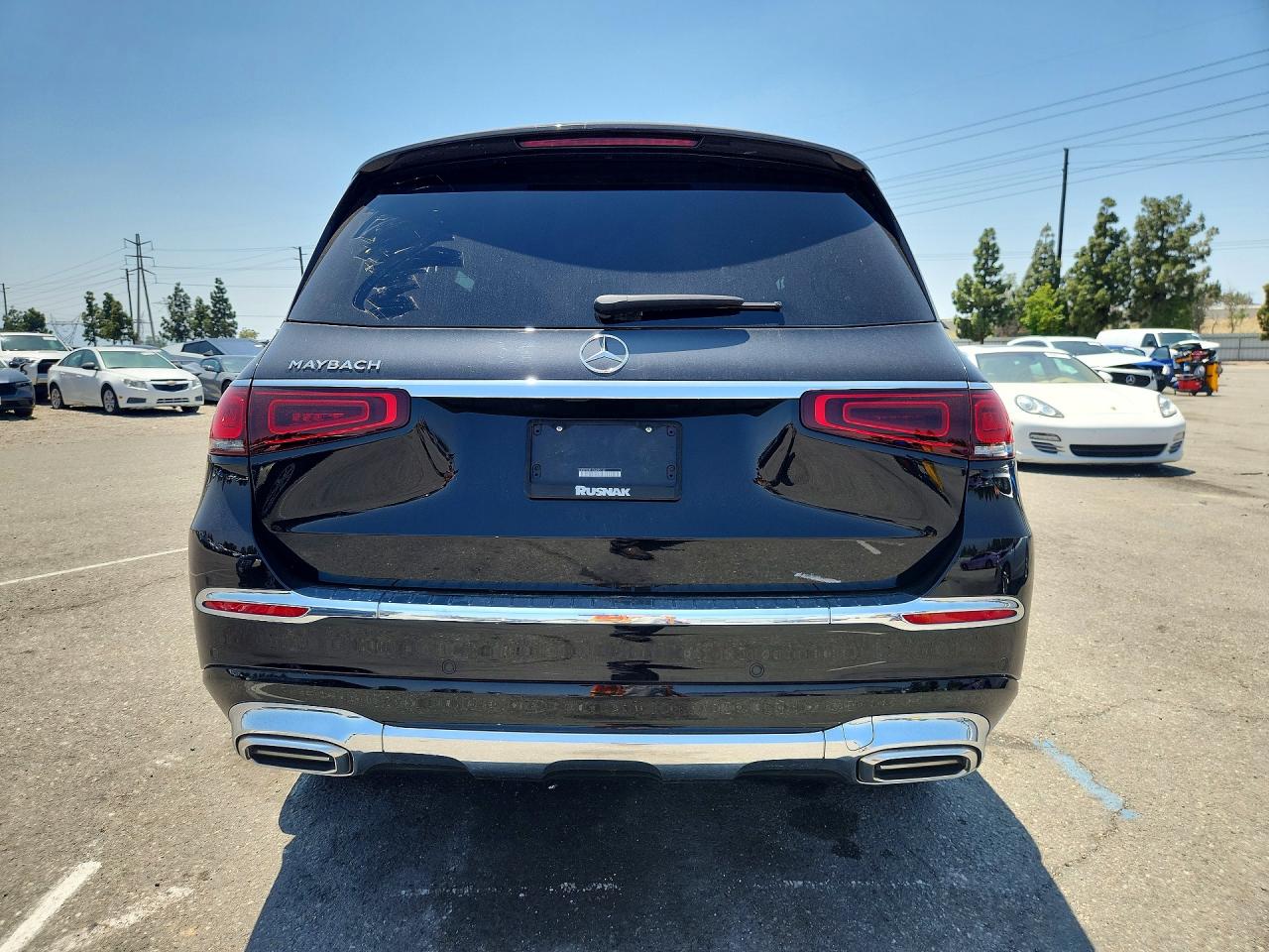 2023 Mercedes-Benz GLS-Class VIN 4JGFF8HB1PA985132 COPART salvage auction — Front End, CA - SALVAGE CERTIFICATE, sold $58,000 on 2026-06-30 (photo 6)