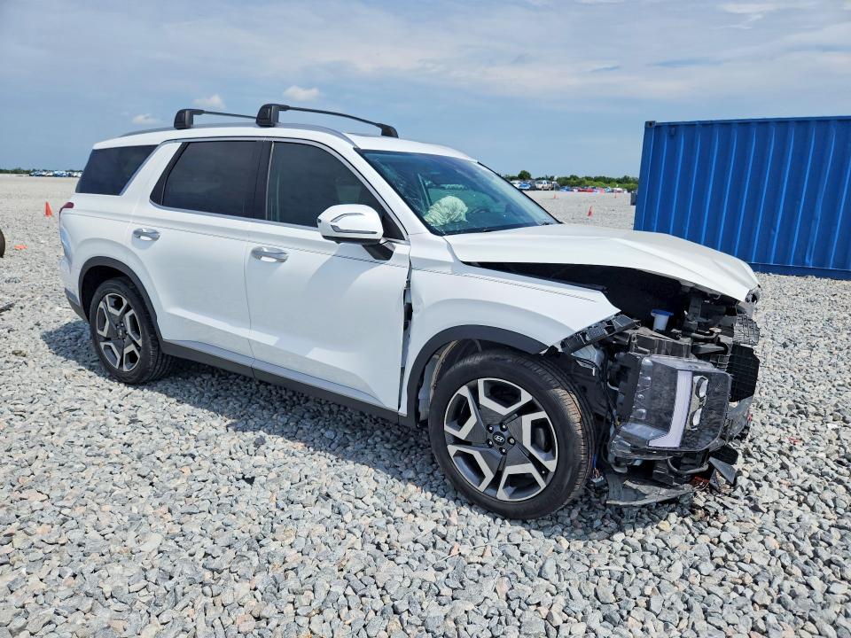 2024 Hyundai Palisade VIN KM8R4DGE8RU694538 COPART salvage auction — FRONT END, Fl - Certificate Of Destruction, sold $6,000 on 2026-07-31 (photo 4)