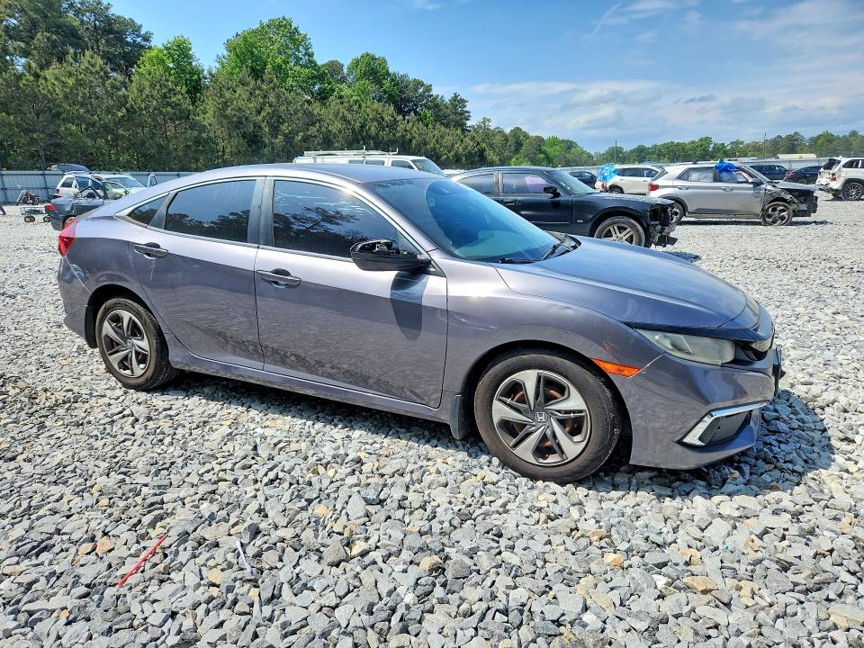 2020 Honda Civic VIN 19XFC2F65LE004792 COPART salvage auction — SIDE, Ga - Cert Of Title-Salvage, sold $3,150 on 2026-07-06 (photo 4)