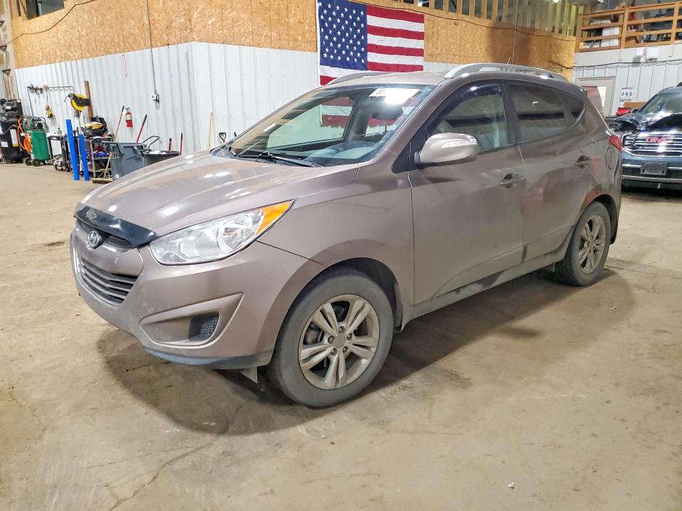 2012 Hyundai VIN KM8JUCAC7CU353007 COPART salvage auction — VANDALISM, Ak - Bill Of Sale- Salvage, sold $25 on 2026-07-28 (photo 1)