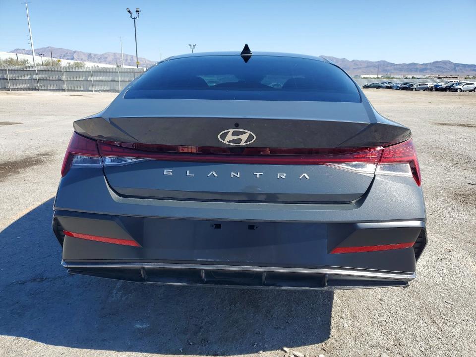 2024 Hyundai Elantra VIN KMHLS4DG4RU652756 COPART salvage auction — FRONT END, Nv - Salvage Title, sold $2,550 on 2026-07-16 (photo 6)
