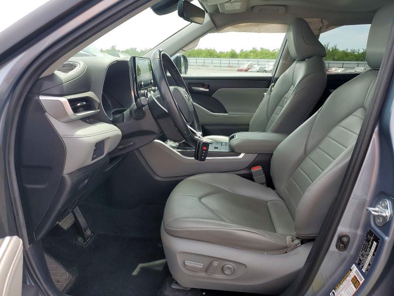 2021 Toyota Highlander VIN 5TDHBRCH1MS020747 COPART salvage auction — SIDE, Ca - Salvage Certificate, sold $16,300 on 2026-07-02 (photo 7)