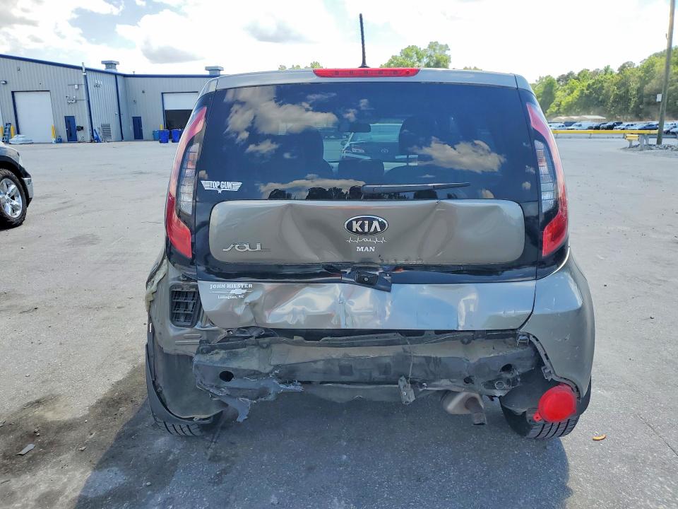 2014 Kia VIN KNDJP3A58E7033449 COPART salvage auction — REAR END, Nc - Salvage Certificate Of Title, sold $550 on 2026-07-21 (photo 6)