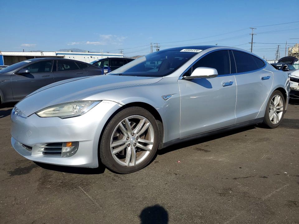 2012 Tesla Model s VIN 5YJSA1CN6CFP02929 COPART salvage auction — FRONT END, Ca - Salvage Certificate, sold $3,200 on 2026-07-22 (photo 1)