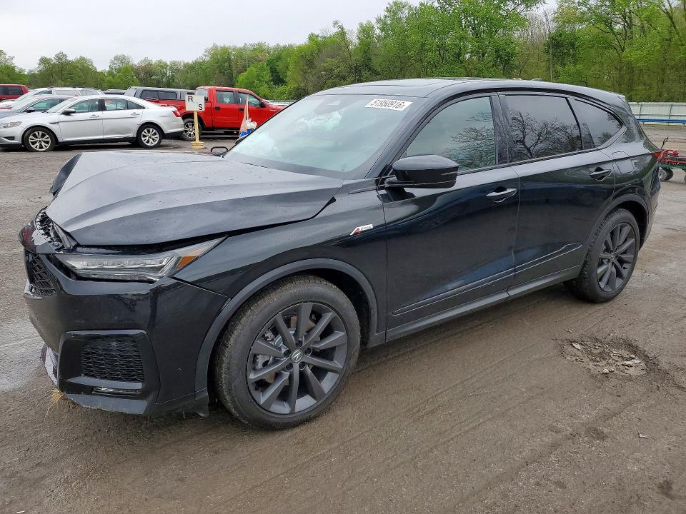 2026 Acura Mdx VIN 5J8YE1H01TL017201 COPART salvage auction — FRONT END, PA - CERTIFICATE OF SALVAGE, sold $19,400 on 2026-07-02 (photo 1)