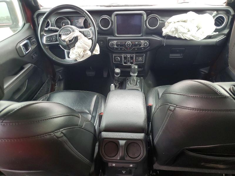 2021 Jeep Gladiator VIN 1C6HJTFG4ML602773 COPART salvage auction — FRONT END, In - Cert Of Title-Salvage Title, sold $12,800 on 2026-07-28 (photo 8)
