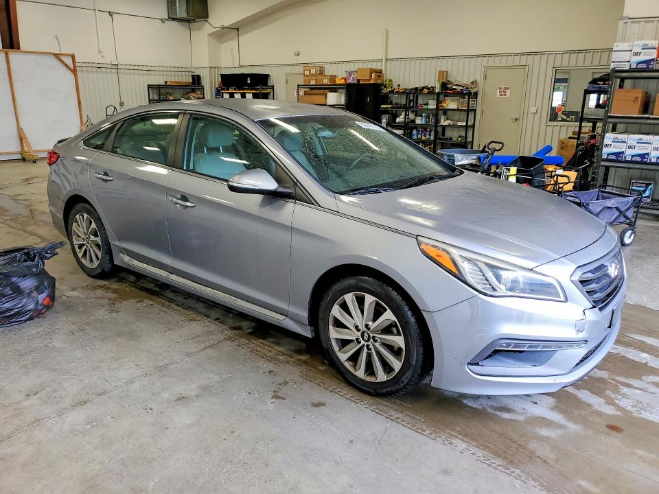 2015 Hyundai VIN 5NPE34AF6FH057855 COPART salvage auction — FRONT END, Nc - Salvage Certificate Of Title, sold $2,150 on 2026-07-02 (photo 4)