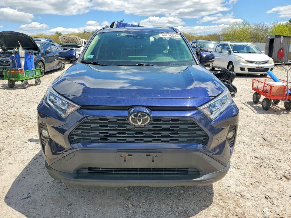 2019 Toyota VIN JTMP1RFV3KD043939 COPART salvage auction — REAR END, Ma - Cert Of Title-Salvage, sold $6,300 on 2026-07-15 (photo 5)