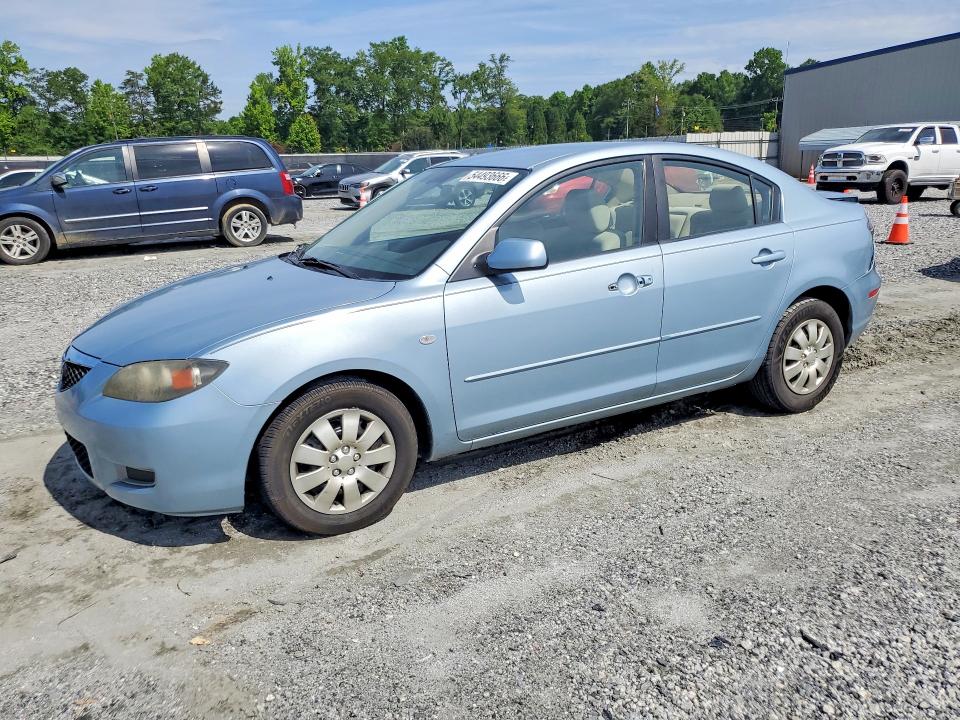 2008 Mazda 3 VIN JM1BK12F581861139 COPART salvage auction — REAR END, Sc - Cert Of Title-Salvage, sold $675 on 2026-07-27 (photo 1)