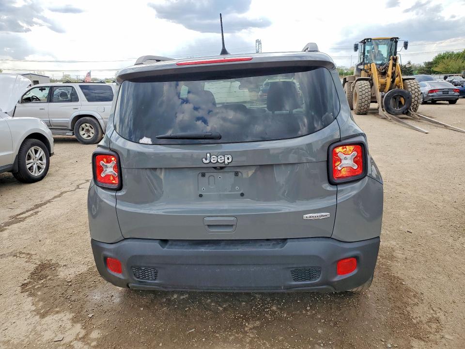 2020 Jeep Renegade VIN ZACNJABB8LPL49586 COPART salvage auction — FRONT END, Il - Salvage Certificate, sold $1,250 on 2026-07-28 (photo 6)
