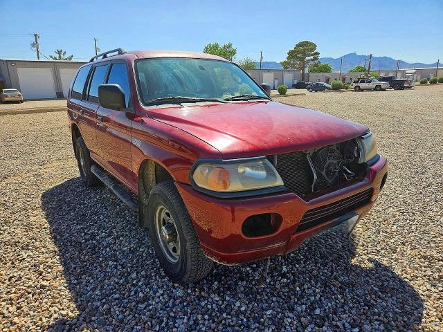 2003 Mitsubishi Montero VIN JA4LS21H23J017253 COPART salvage auction — FRONT END, Tx - Certificate Of Title (P), sold $975 on 2026-07-10 (photo 1)
