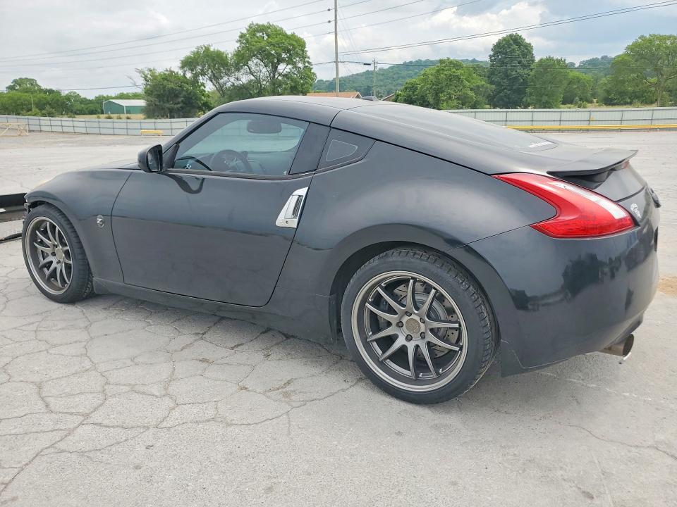 2012 Nissan 370z VIN JN1AZ4EH0CM562108 COPART salvage auction — FRONT END, Tn - Salvage Certificate, sold $2,700 on 2026-07-20 (photo 2)