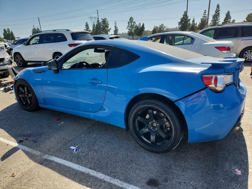 2016 Subaru Brz VIN JF1ZCAC15G9600310 COPART salvage auction — FRONT END, Ca - Salvage Certificate, sold $1,500 on 2026-07-28 (photo 2)