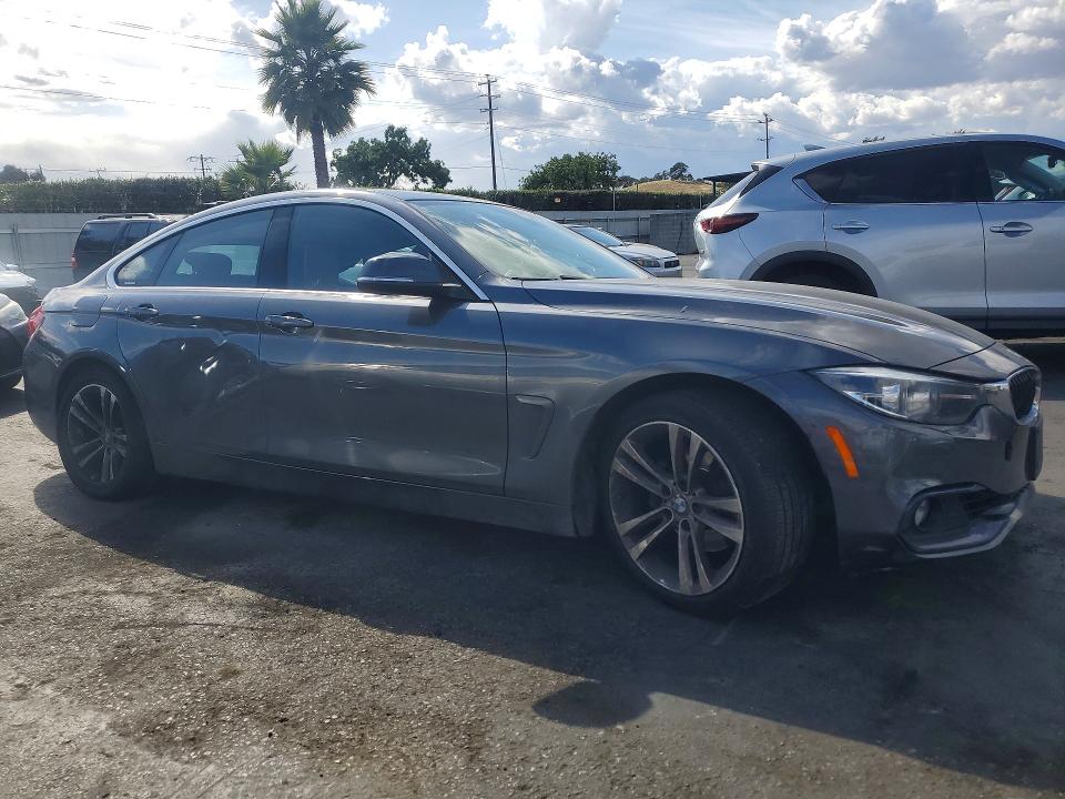 2019 BMW 4er VIN WBA4J1C53KBM15412 COPART salvage auction — REAR END, Ca - Salvage Certificate, sold $2,350 on 2026-08-20 (photo 4)