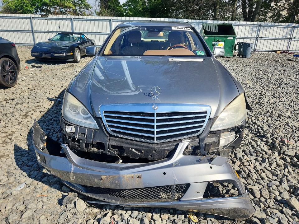 2010 Mercedes-benz S-klasse VIN WDDNG8GB1AA320985 COPART salvage auction — FRONT END, Nj - Cert Of Title-Salvage, sold $1,350 on 2026-07-15 (photo 5)