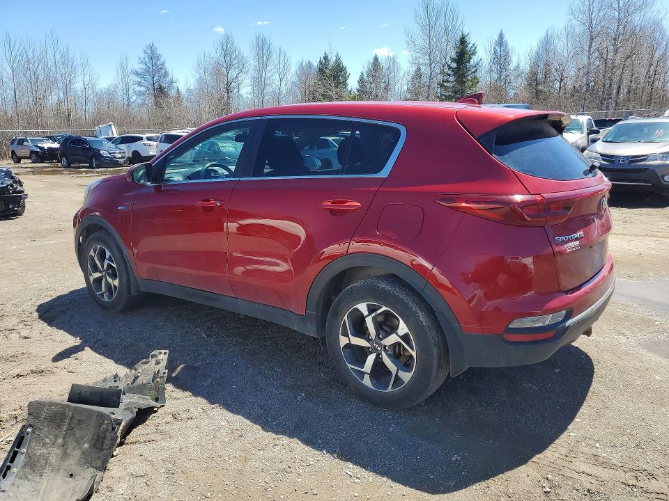 2020 Kia Sportage VIN KNDPMCAC3L7744832 COPART salvage auction — FRONT END, ON - PERMIT NO BRAND - UNFIT, sold $6,200 on 2026-07-14 (photo 2)