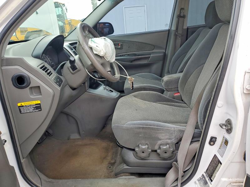 2007 Hyundai Tucson VIN KM8JN12D87U569141 COPART salvage auction — FRONT END, Ia - Cert Of Title-Salvage Title, sold $80 on 2026-07-17 (photo 7)
