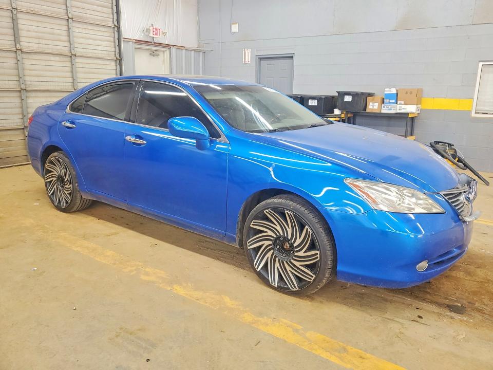 2009 Lexus ES VIN JTHBJ46G392290199 COPART salvage auction — FRONT END, Nc - Salvage Certificate Of Title, sold $975 on 2026-07-08 (photo 4)