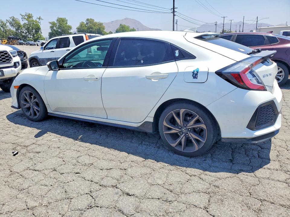 2019 Honda Civic VIN SHHFK7H49KU401313 COPART salvage auction — MINOR DENT/SCRATCHES, CA - SALVAGE CERTIFICATE, sold $5,800 on 2026-07-23 (photo 2)