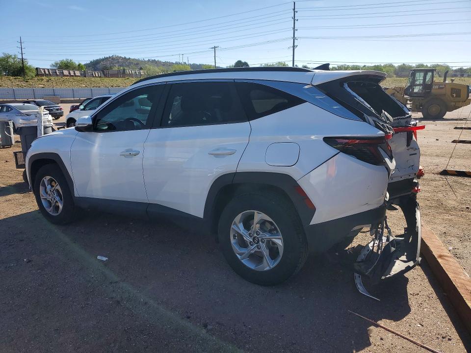 2022 Hyundai Tucson VIN KM8JBCAE7NU032594 COPART salvage auction — REAR END, Co - Salvage Title, sold $5,000 on 2026-07-27 (photo 2)