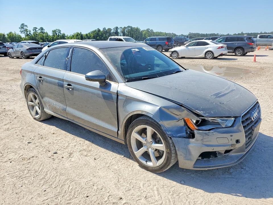 2016 Audi A3 VIN WAUA7GFF5G1057865 COPART salvage auction — FRONT END, Tx - Salvage Vehicle Title, sold $1,750 on 2026-07-31 (photo 4)