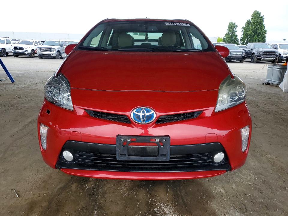 2013 Toyota Prius VIN JTDKN3DU8D1733938 COPART salvage auction — FRONT END, Ca - Salvage Certificate, sold $1,900 on 2026-07-14 (photo 5)