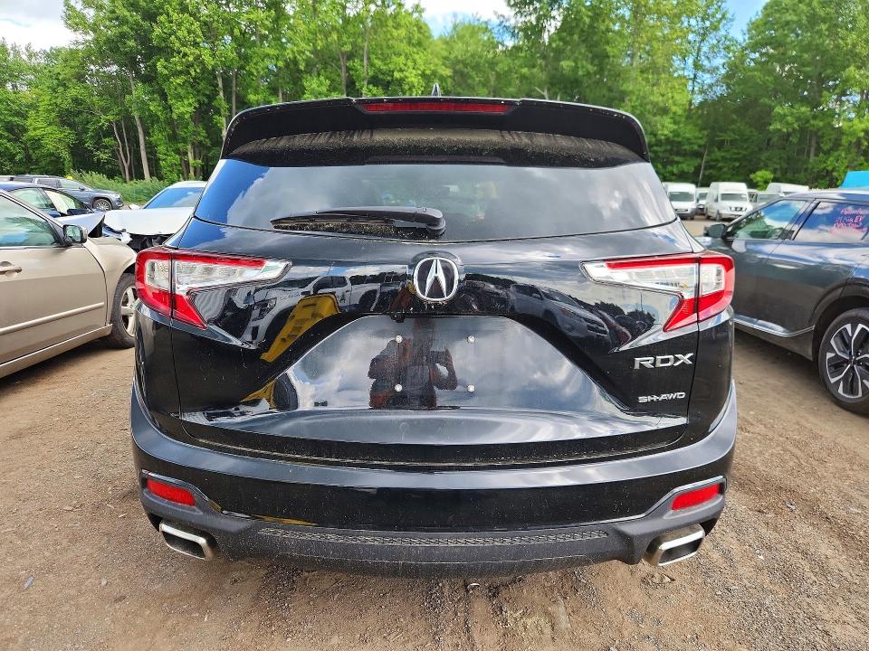 2025 Acura Rdx VIN 5J8TC2H42SL012712 COPART salvage auction — FRONT END, Ct - Cert Of Title-Salvage, sold $12,300 on 2026-08-20 (photo 6)
