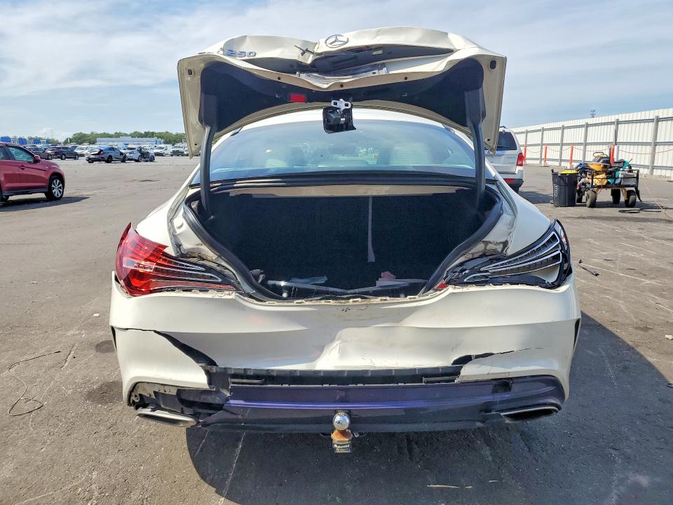 2018 Mercedes-benz VIN WDDSJ4EB9JN574985 COPART salvage auction — REAR END, FL - CERT OF TITLE SLVG REBUILDABLE, sold $4,950 on 2026-07-20 (photo 6)