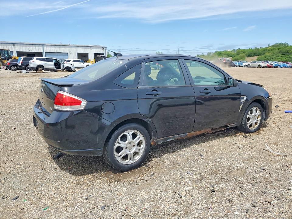 2008 Ford Focus VIN 1FAHP35N78W272077 COPART salvage auction — FRONT END, Il - Salvage Cert-Flood, sold $225 on 2026-07-03 (photo 3)