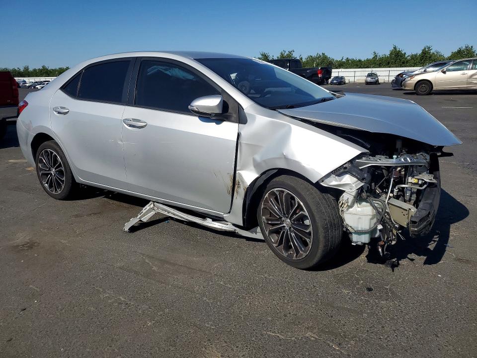 2014 Toyota VIN 5YFBURHEXEP130432 COPART salvage auction — FRONT END, Ca - Salvage Certificate, sold $850 on 2026-07-02 (photo 4)