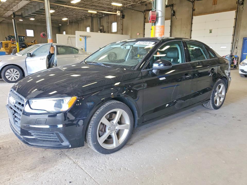 2016 Audi A3 VIN WAUA7GFF0G1007553 COPART salvage auction — REAR END, Mn - Cert Of Title-Salvage, sold $250 on 2026-07-21 (photo 1)