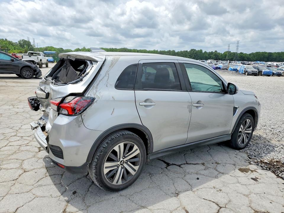 2021 Mitsubishi Outlander VIN JA4APVAU5MU025953 COPART salvage auction — REAR END, Nc - Salvage Certificate Of Title, sold $2,000 on 2026-07-28 (photo 3)