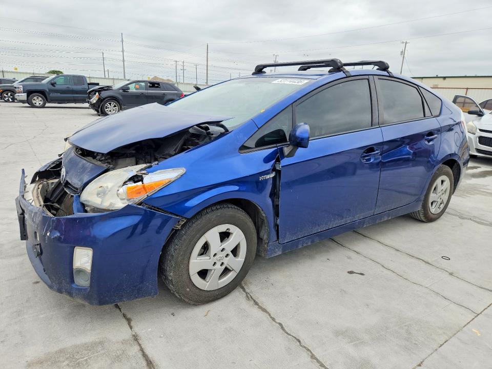 2010 Toyota Prius VIN JTDKN3DU0A0055350 COPART salvage auction — FRONT END, Or - Salvage Title Certificate, sold $575 on 2026-07-24 (photo 1)