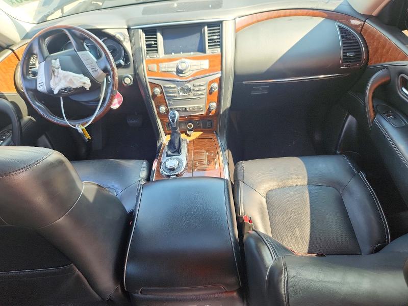2019 Infiniti Qx80 VIN JN8AZ2NE6K9230168 COPART salvage auction — FRONT END, Tx - Certificate Of Title (P), sold $7,300 on 2026-07-28 (photo 8)