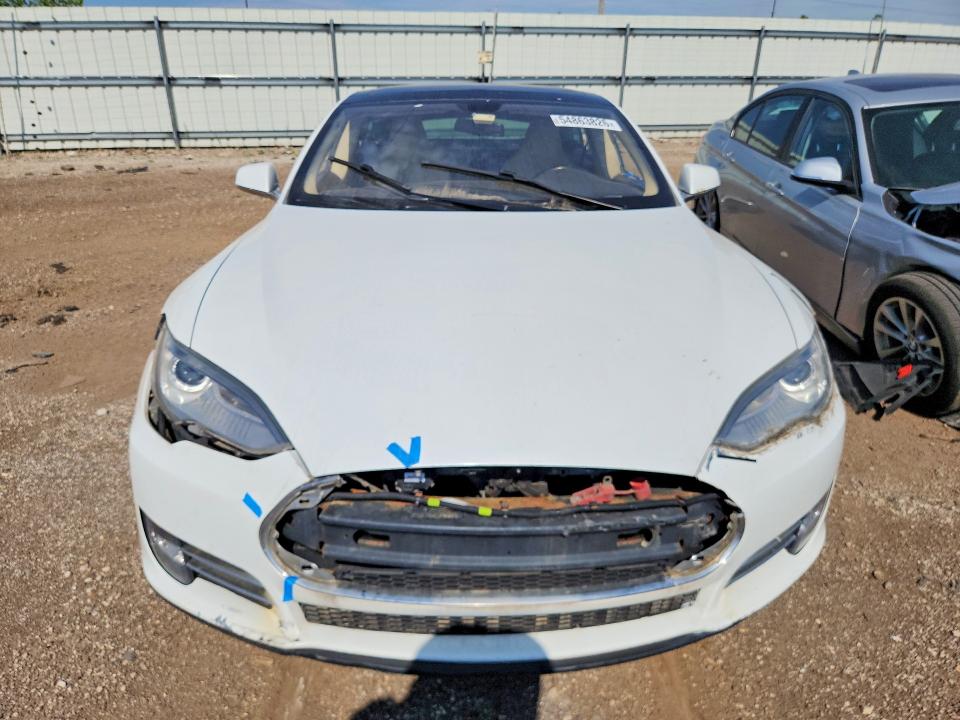 2013 Tesla Model s VIN 5YJSA1CN1DFP13869 COPART salvage auction — FRONT END, Il - Certificate Of Title, sold $1,350 on 2026-07-02 (photo 5)