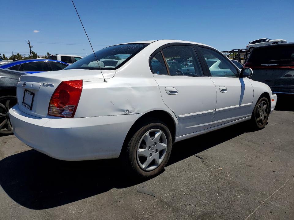 2004 Hyundai Elantra VIN KMHDN46D24U907380 COPART salvage auction — FRONT END, Nv - Salvage Title, sold $375 on 2026-07-06 (photo 3)