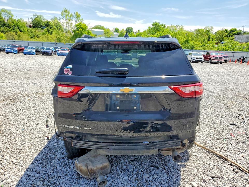 2021 Chevrolet Traverse VIN 1GNEVHKW9MJ256779 COPART salvage auction — REAR END, KY - CERT OF TITLE-SALVAGE (P), sold $3,900 on 2026-07-02 (photo 6)