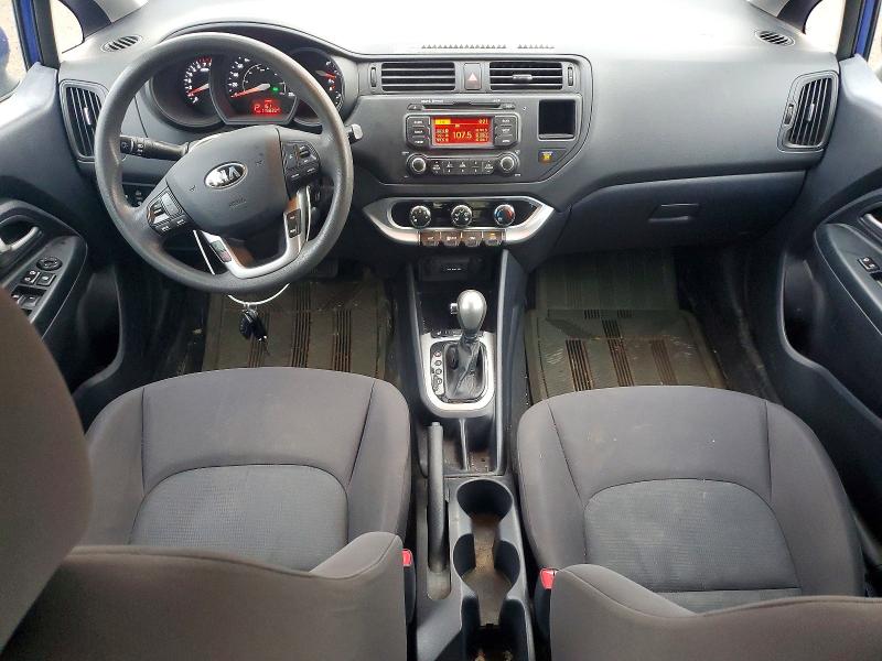 2014 Kia Rio VIN KNADM5A30E6954969 COPART salvage auction — SIDE, On - Permit Salvage, sold $800 on 2026-07-14 (photo 8)