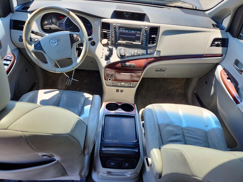 2011 Toyota Sienna VIN 5TDYK3DC1BS117623 COPART salvage auction — FRONT END, Or - Salvage Title Certificate, sold $1,500 on 2026-07-20 (photo 8)