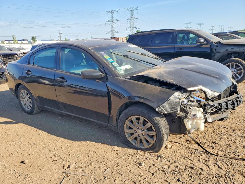 2007 Mitsubishi Galant VIN 4A3AB56F27E020686 COPART salvage auction — FRONT END, Il - Salvage Certificate, sold $250 on 2026-07-07 (photo 4)