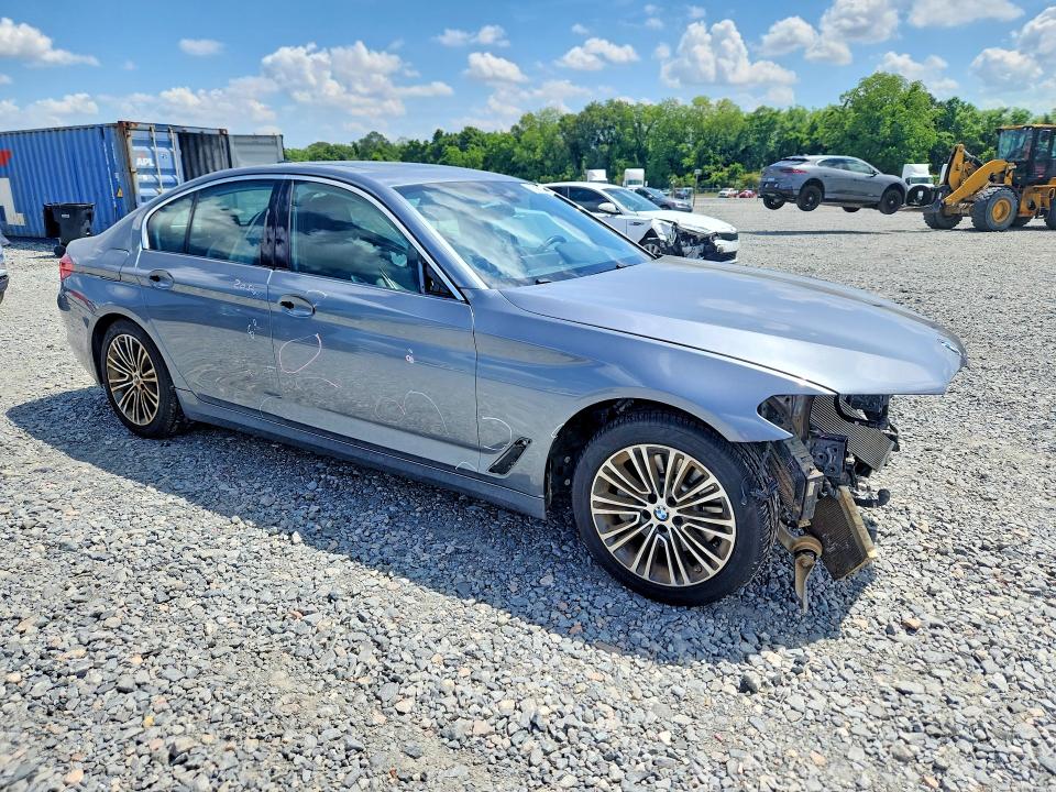 2020 BMW 5er VIN WBAJR7C01LCE57661 COPART salvage auction — FRONT END, GA - CERT OF TITLE-SALVAGE, sold $8,000 on 2026-07-28 (photo 4)
