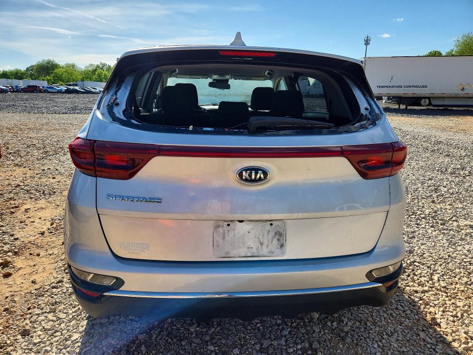 2021 Kia Sportage VIN KNDPM3AC0M7888985 COPART salvage auction — HAIL, Mo - Salvage Certificate Of Title, sold $2,800 on 2026-07-07 (photo 6)
