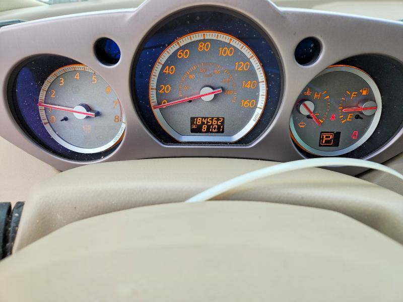2007 Nissan Murano VIN JN8AZ08T47W505222 COPART salvage auction — MINOR DENT/SCRATCHES, Tx - Certificate Of Title, sold $500 on 2026-07-02 (photo 9)
