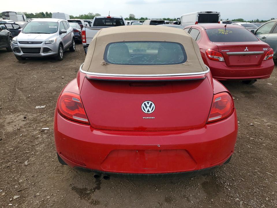 2014 Volkswagen VIN 3VW5L7AT8EM804871 COPART salvage auction — VANDALISM, Il - Salvage Certificate, sold $1,650 on 2026-07-02 (photo 6)